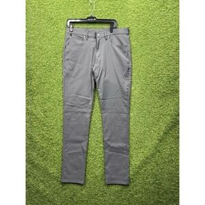 Boundary Chase Pants Mens 34x36 In Slate Gray Slim Fit Stretch Travel Combat NWT